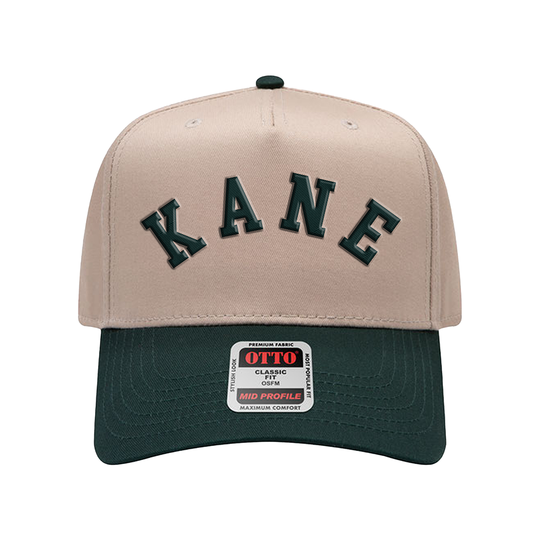 Kane Hat - Natural/Green
