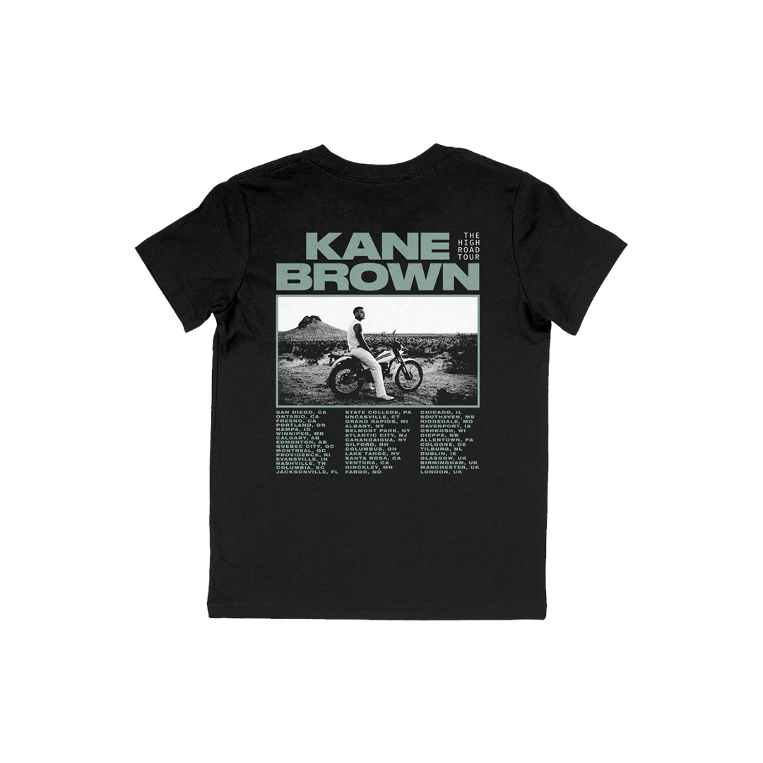 The High Road Youth Tour Tee - Black