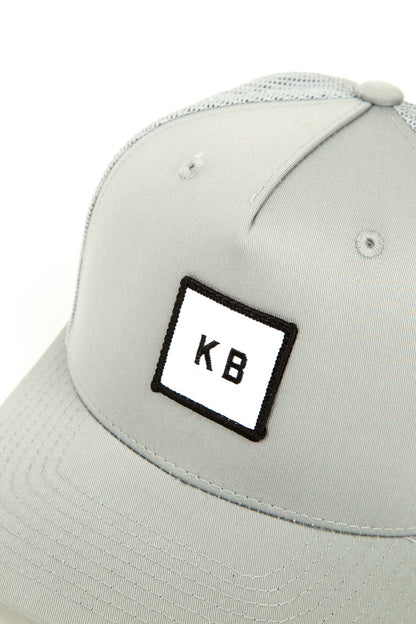 KB Patch Trucker Hat - Grey