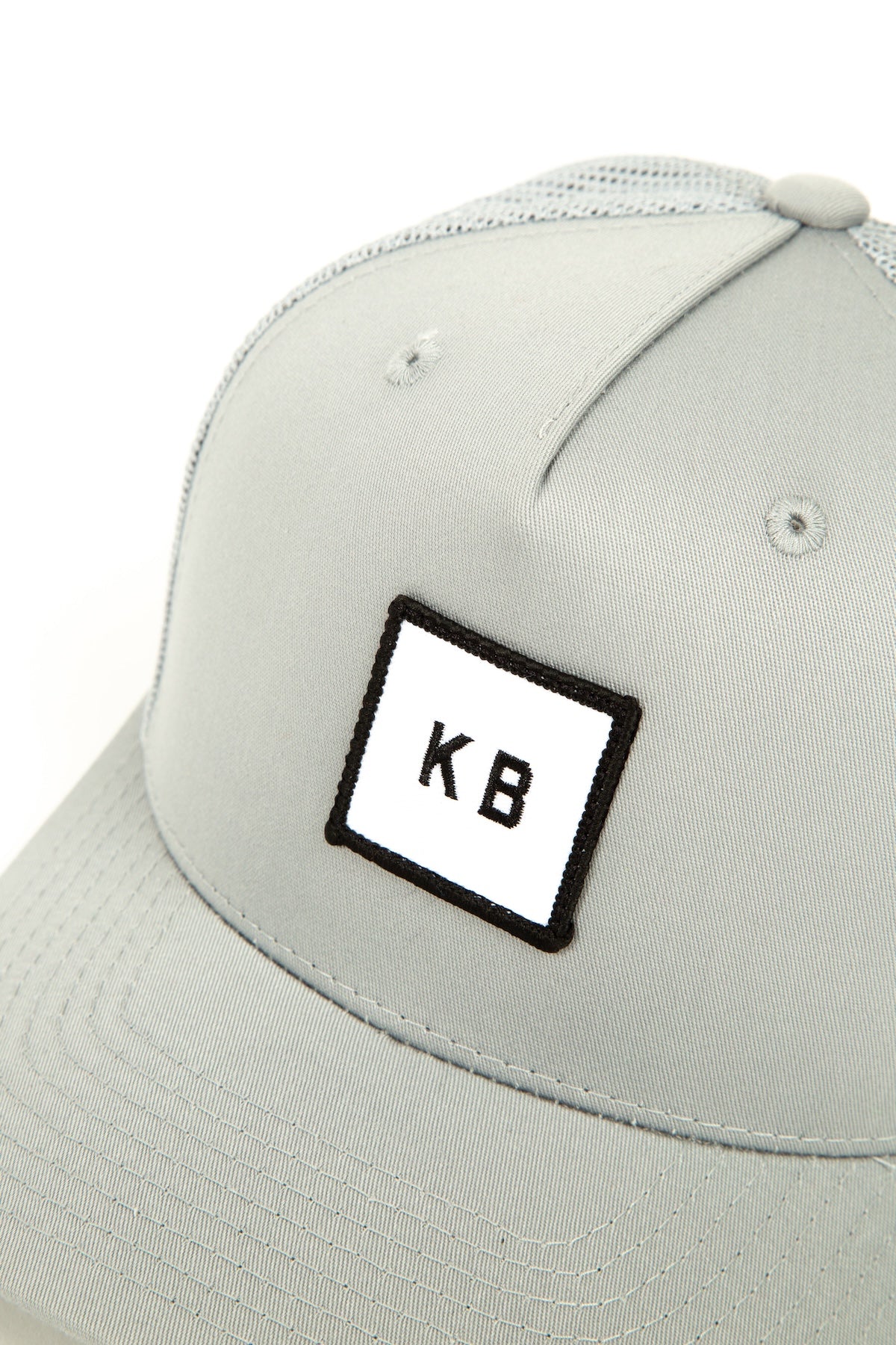 KB Patch Trucker Hat - Grey