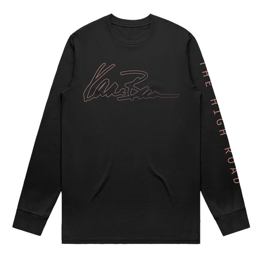 The High Road Script Long Sleeve Tee