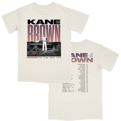 The High Road Tour Tee - Cream