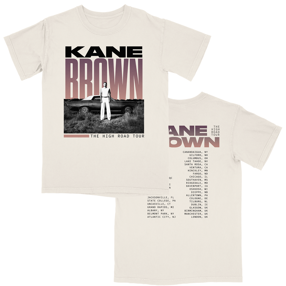 The High Road Tour Tee - Cream