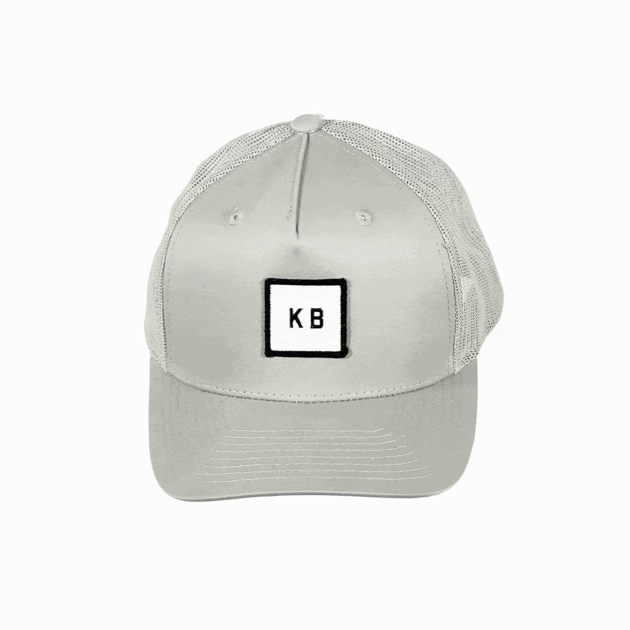 KB Patch Trucker Hat - Grey