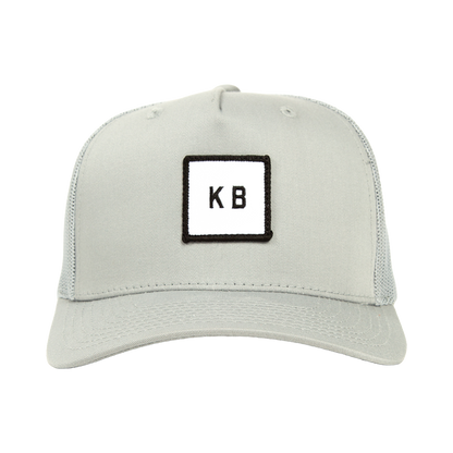 KB Patch Trucker Hat - Grey