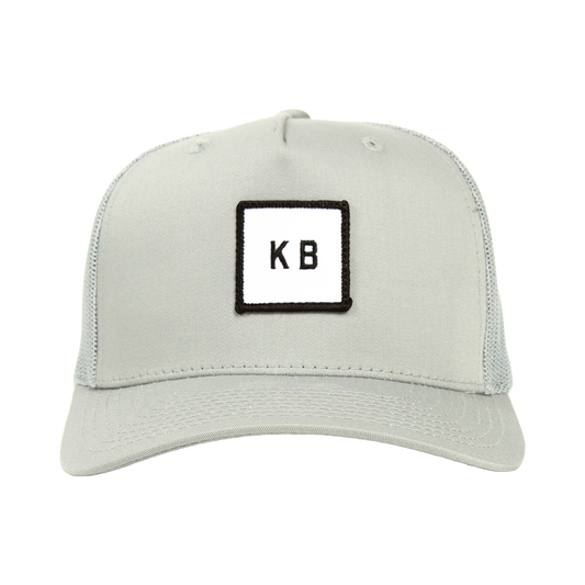 KB Patch Trucker Hat - Grey