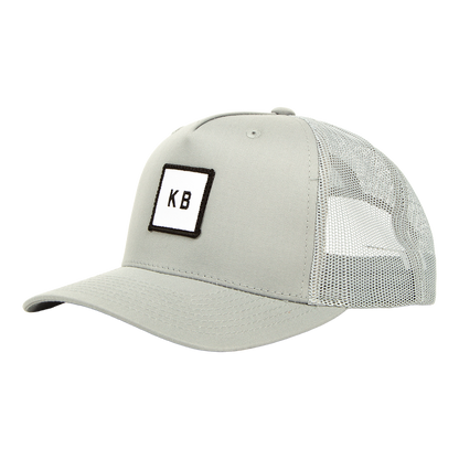 KB Patch Trucker Hat - Grey