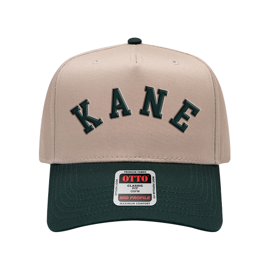 Kane Hat - Natural/Green
