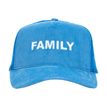 FAMILY Hat - Blue Corduroy