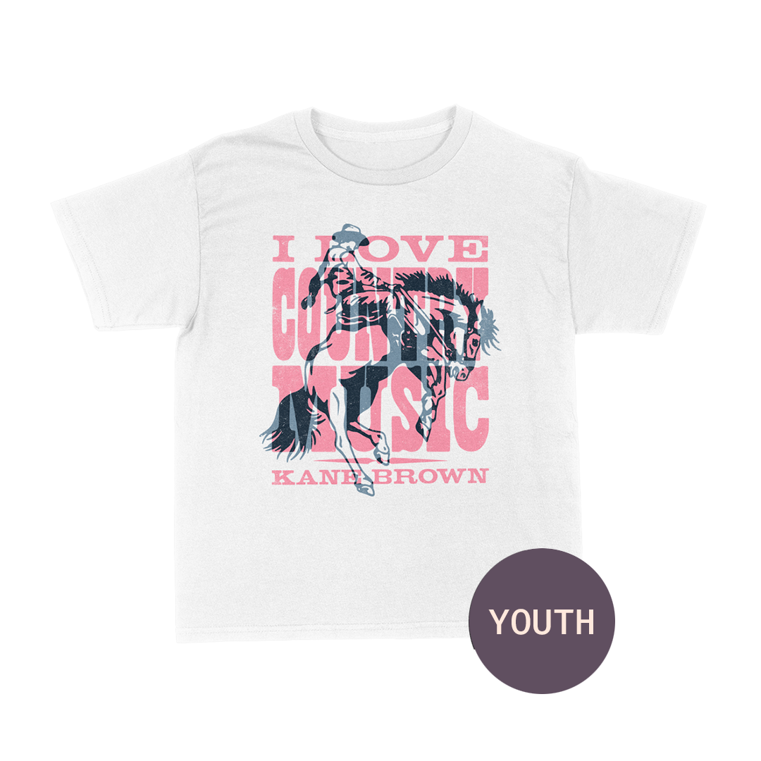 Like I Love Country Music Youth Tee