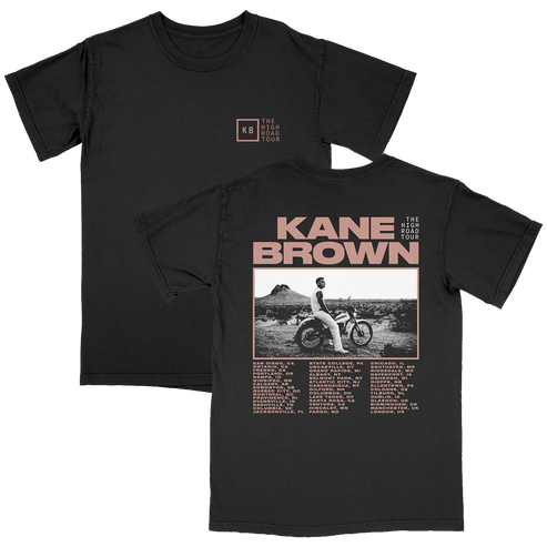 The High Road Tour Tee - Black – Kane Brown
