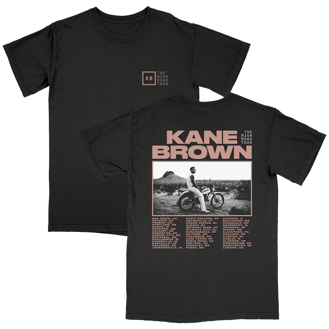 The High Road Tour Tee - Black