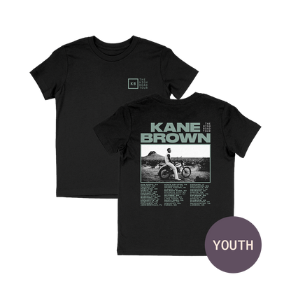 The High Road Youth Tour Tee - Black